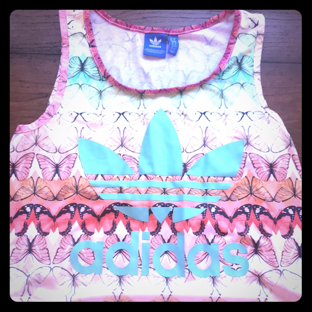 EUC Adidas crop top